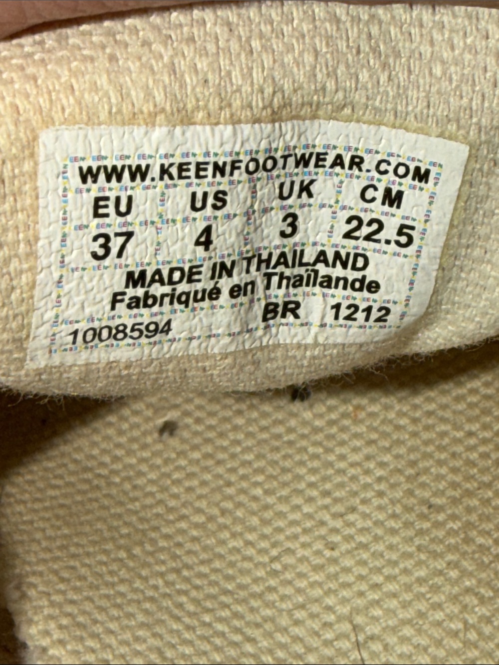 KEEN Coronado Canvas Sneakers Coral/Pink Size 4 Youth/Women’s 5.5-6 - Picture 13 of 13